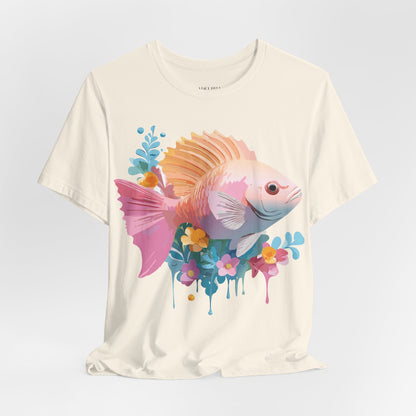 Shirt with Animals | Fish Printify