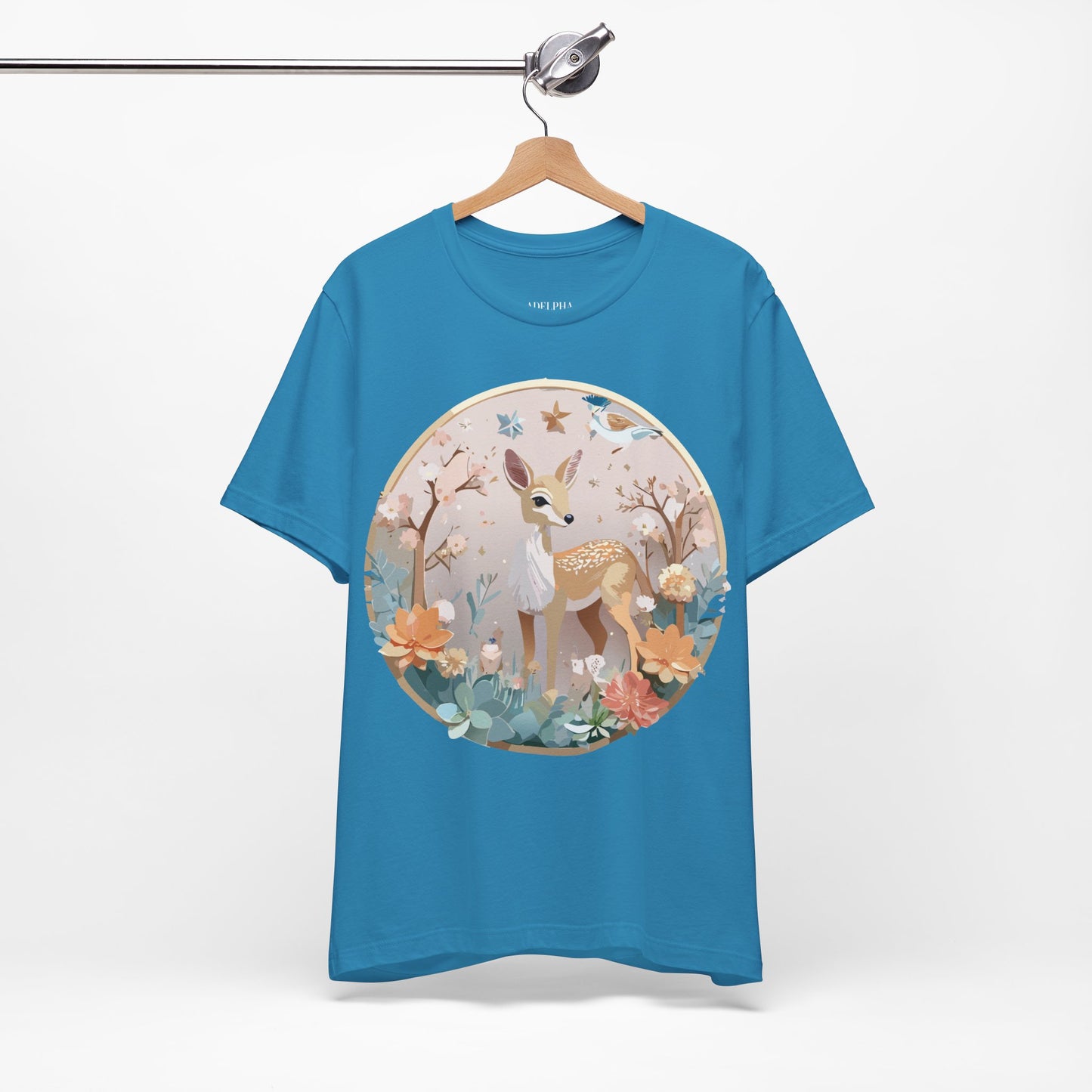 Natural Cotton Tee Shirt - Medallion Collection