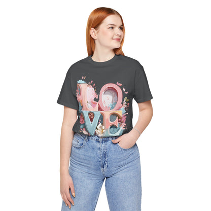 Natural Cotton Tee Shirt - Love Story Collection Printify