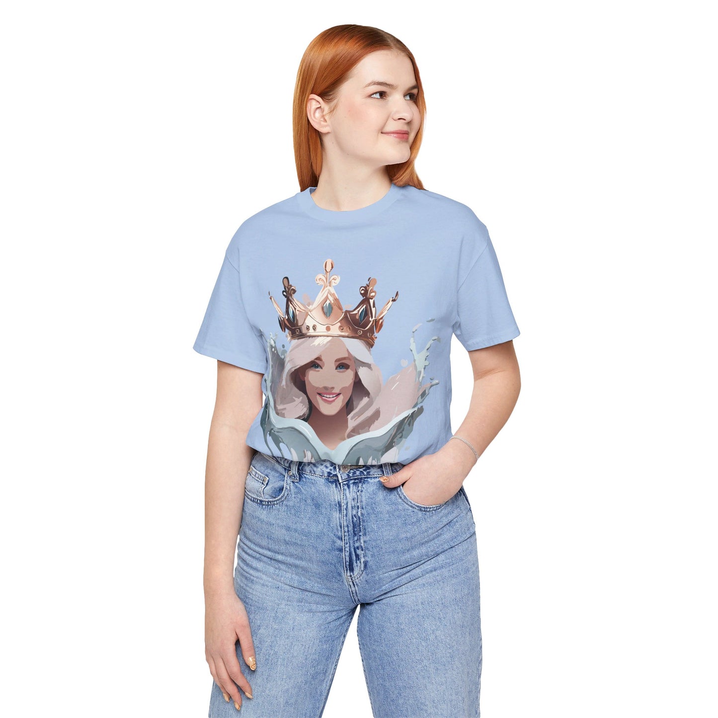 Natural Cotton Tee Shirt - Queen Collection