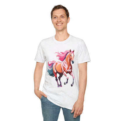 Horse Shirt Gildan Softstyle Tee Unisex 100 Percent Ring Spun Cotton