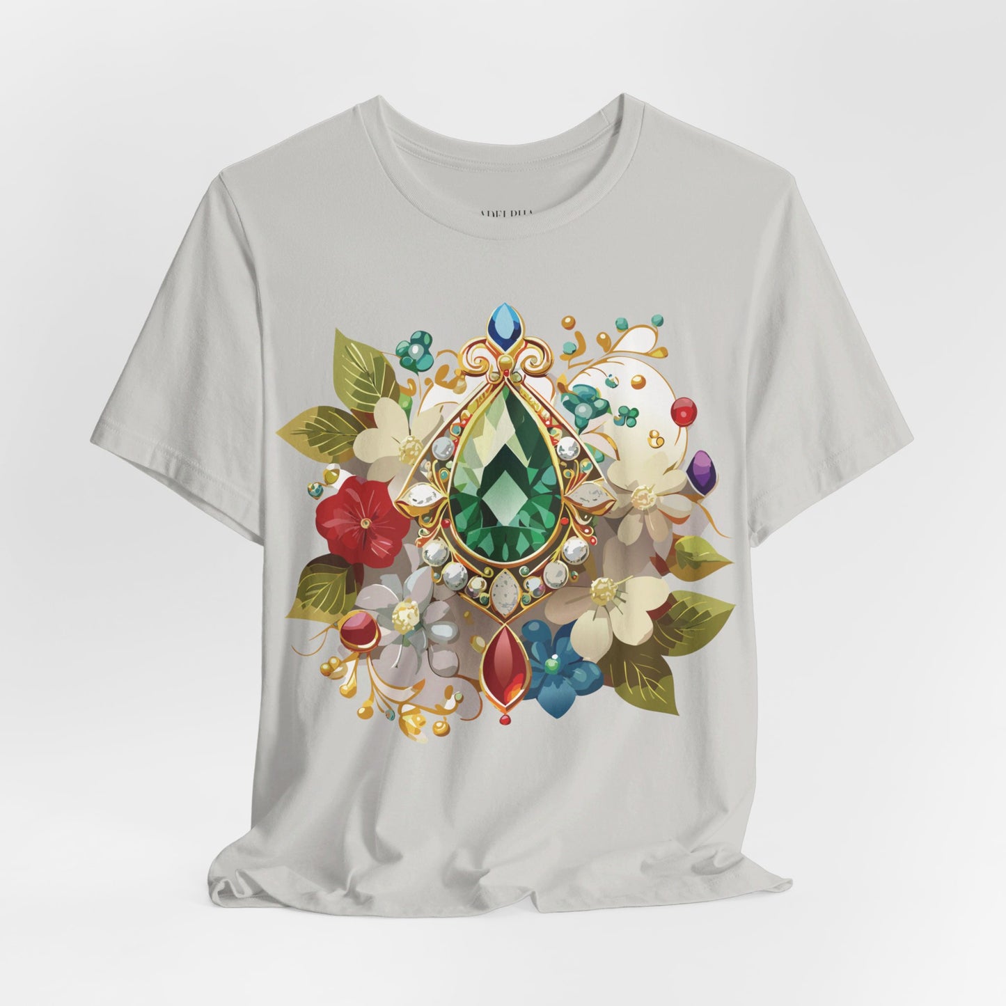 T-Shirt aus natürlicher Baumwolle – Queen Collection