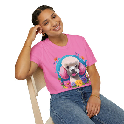 Dog Shirt With Animals Unisex Softstyle Tee 100 Percent Cotton Gildan 64000
