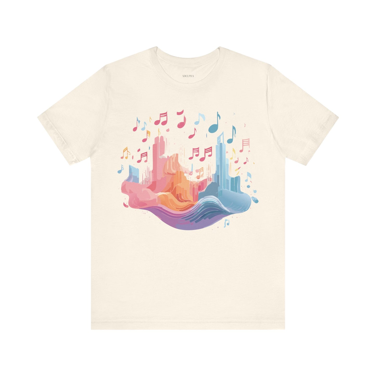 T-shirt en coton naturel - Collection Musique