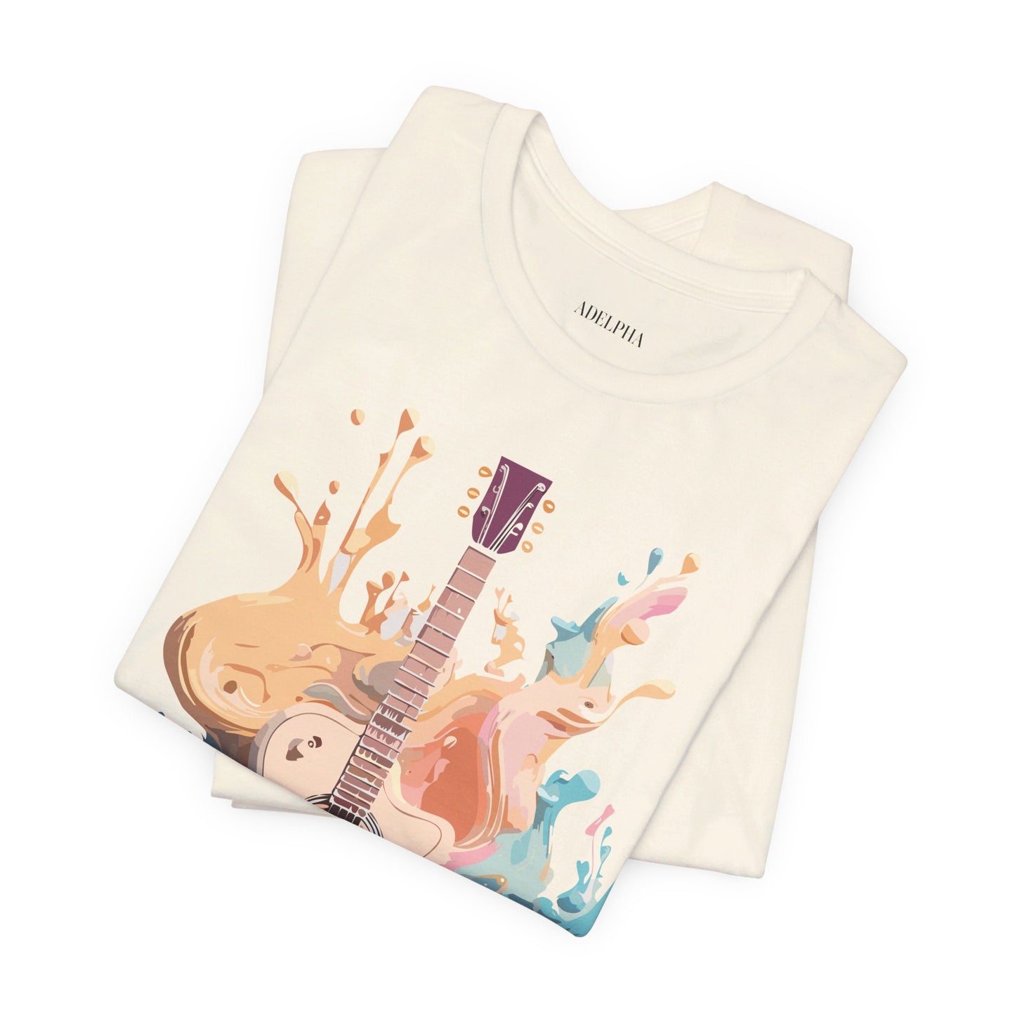 T-shirt en coton naturel - Collection Musique