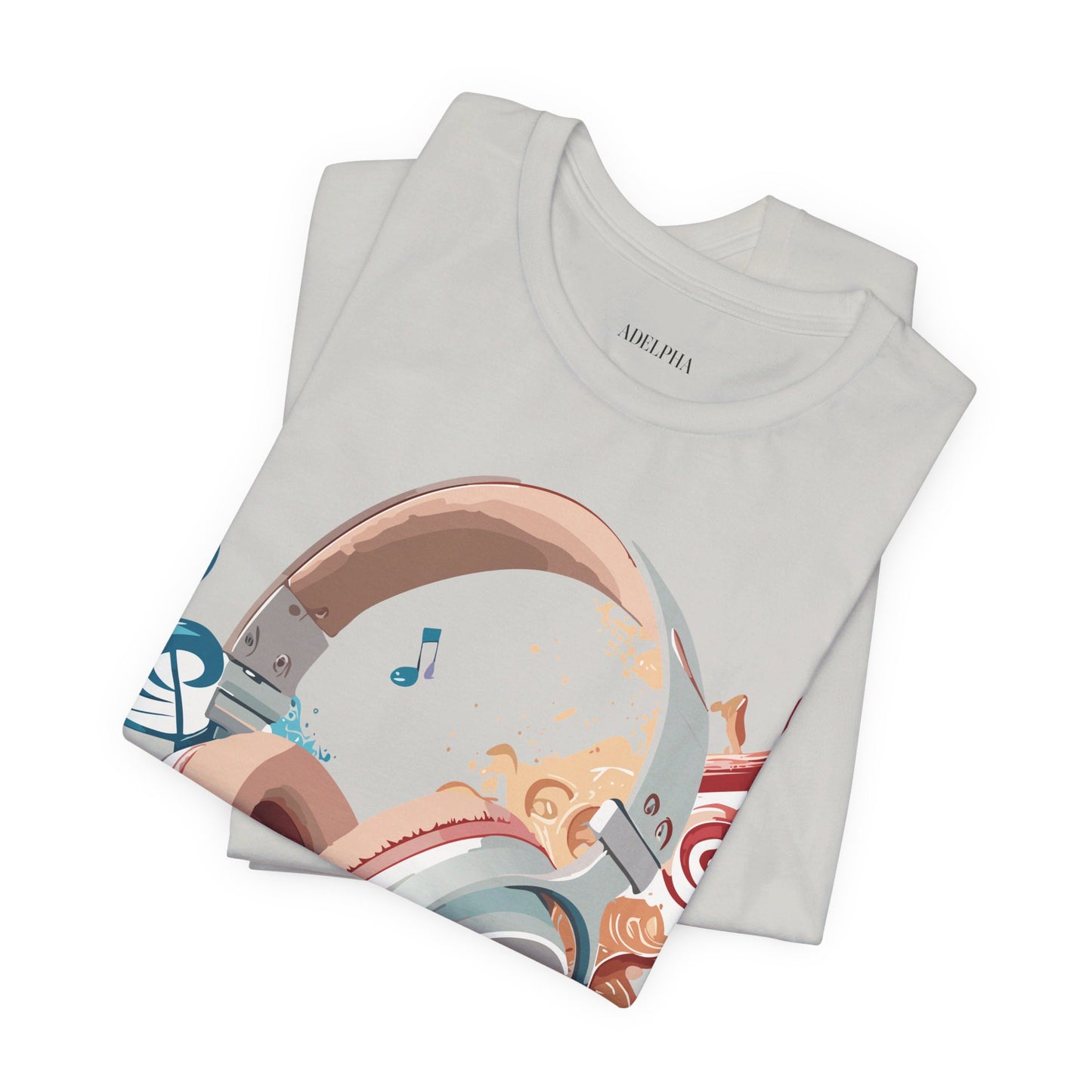 T-shirt en coton naturel - Collection Musique