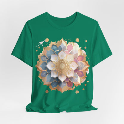 Natural Cotton Tee Shirt - Medallion Collection Printify
