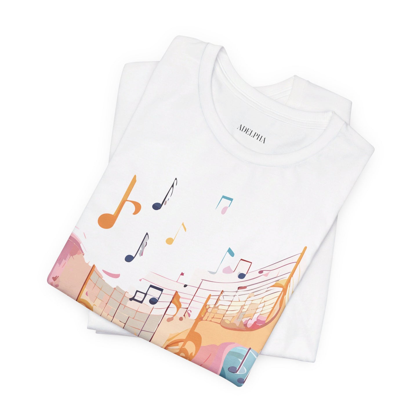 T-shirt en coton naturel - Collection Musique