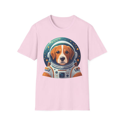 Dog Shirt Unisex Animal Print Tee Softstyle Short Sleeve Tee