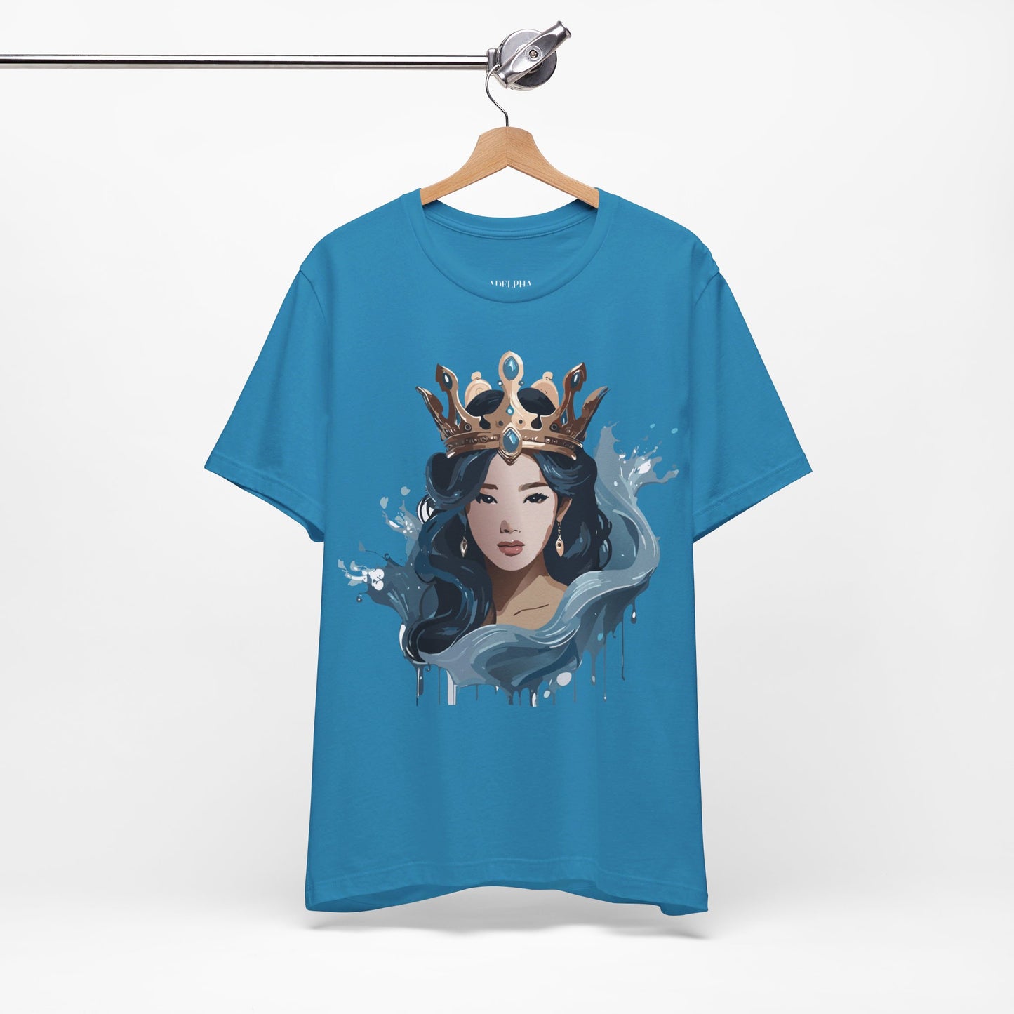 T-Shirt aus natürlicher Baumwolle – Queen Collection