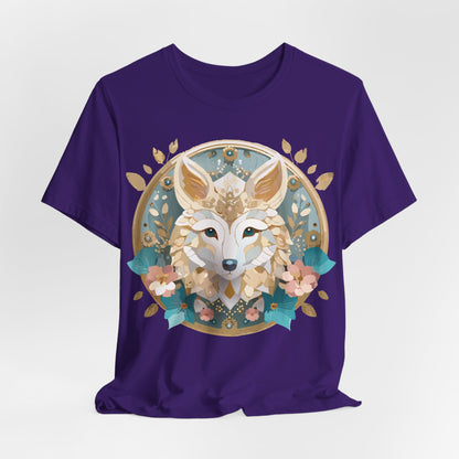 Natural Cotton Tee Shirt - Medallion Collection Printify