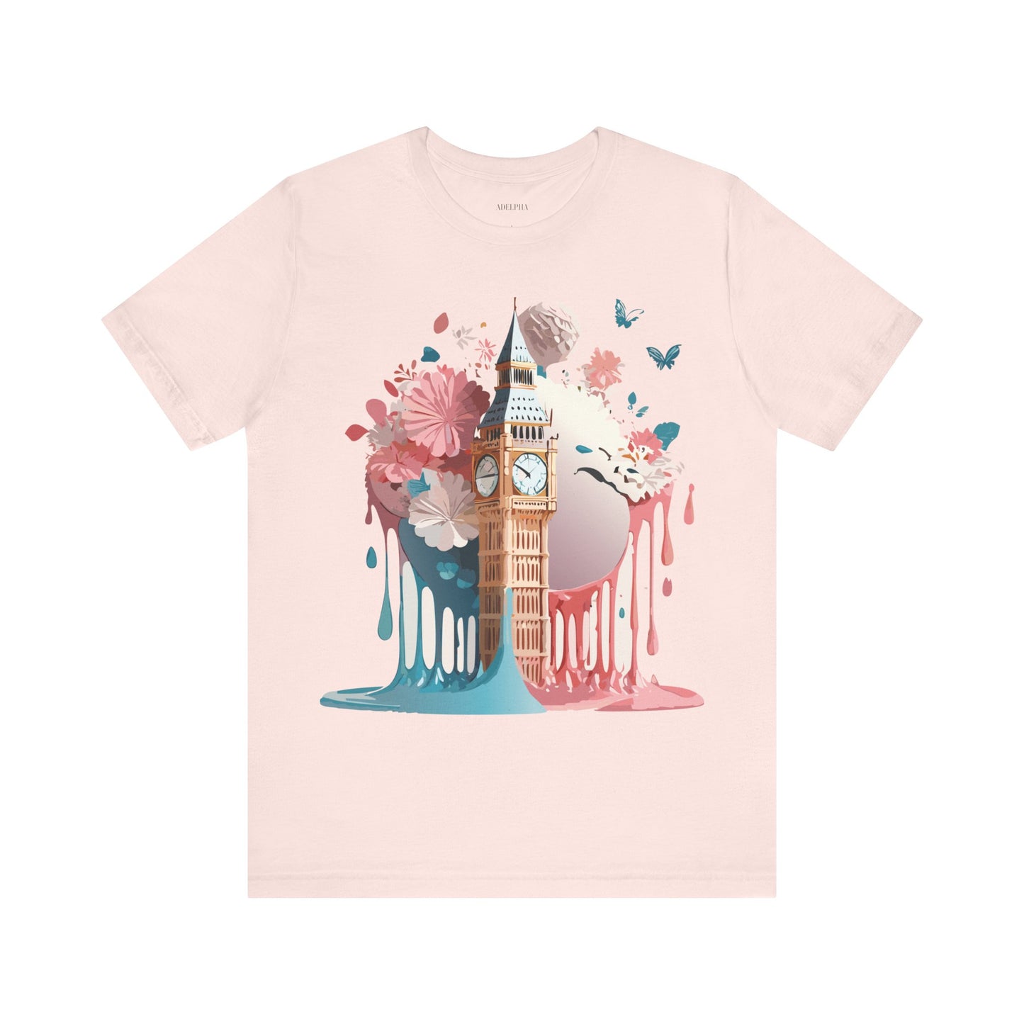 Natural Cotton Tee Shirt - Beautiful Places Collection - London