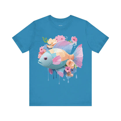 Shirt with Animals | Fish Printify