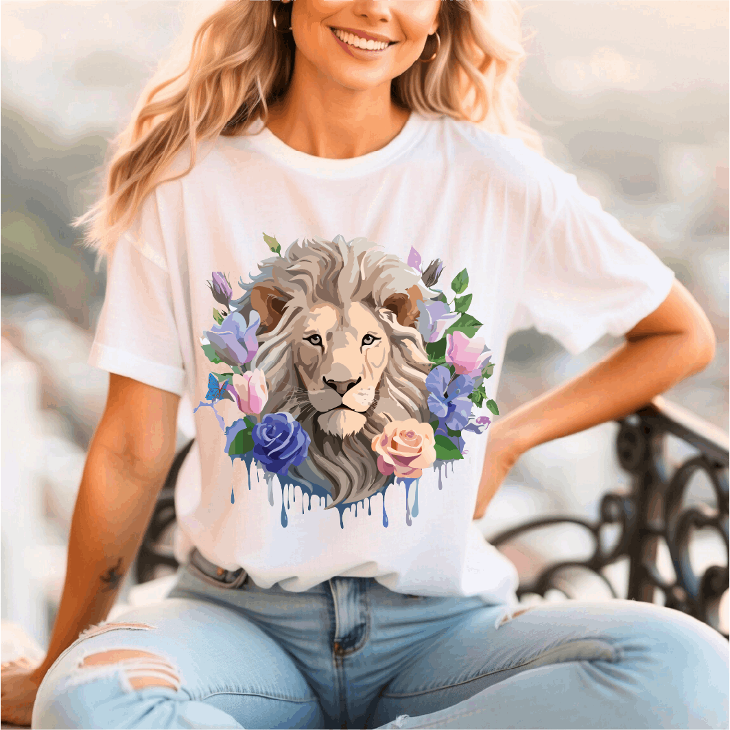 Lion Shirt, Shirt with Lion - ADELPHA