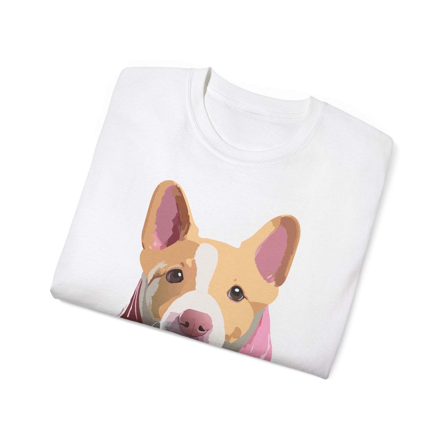 Animal Shirt, Tee Shirt with Animals, Floral Dog T-Shirt
