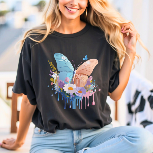 Butterfly Tee Shirt Printify