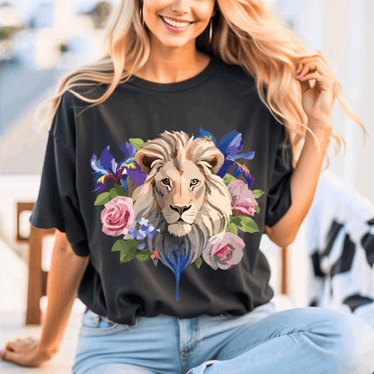 Lion Shirt, Shirt with Lion - ADELPHA