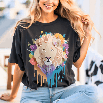 Lion Shirt, Shirt with Lion - ADELPHA